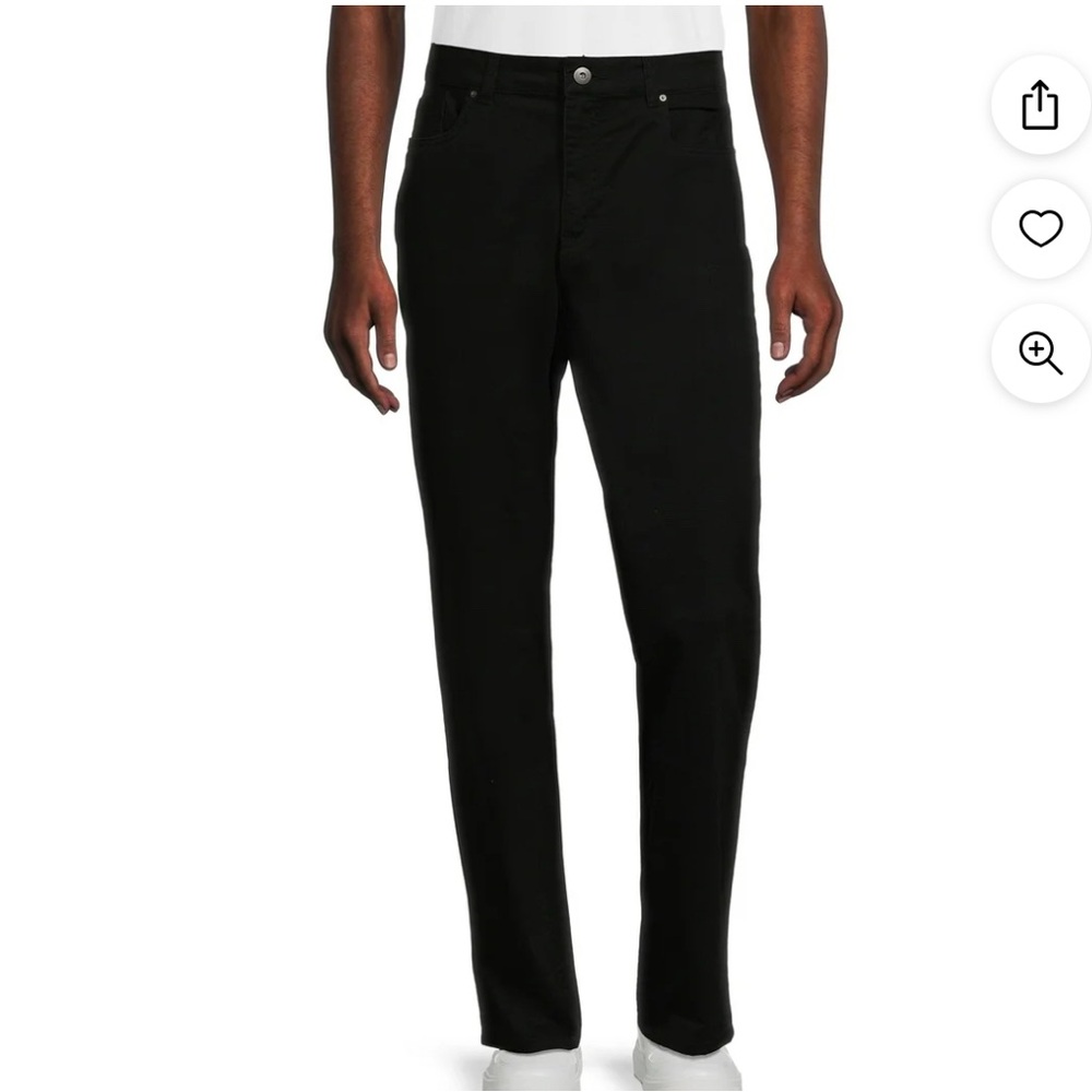 NWT 33/30 black pants lighter than jeans 1295